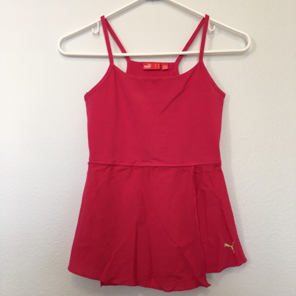 Puma hot pink tank XS
